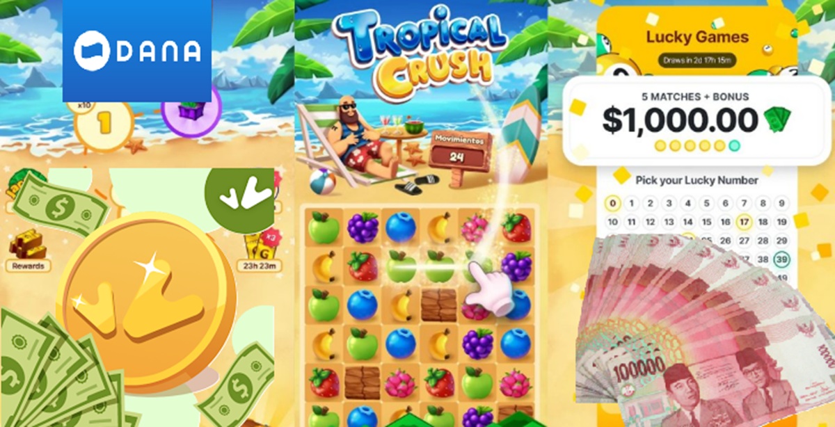 Main Game Cuma Modal Tap-Tap Layar Bisa Hasilkan Saldo DANA Rp165.000! Coba Aplikasi Penghasil Uang Viral Ini!
