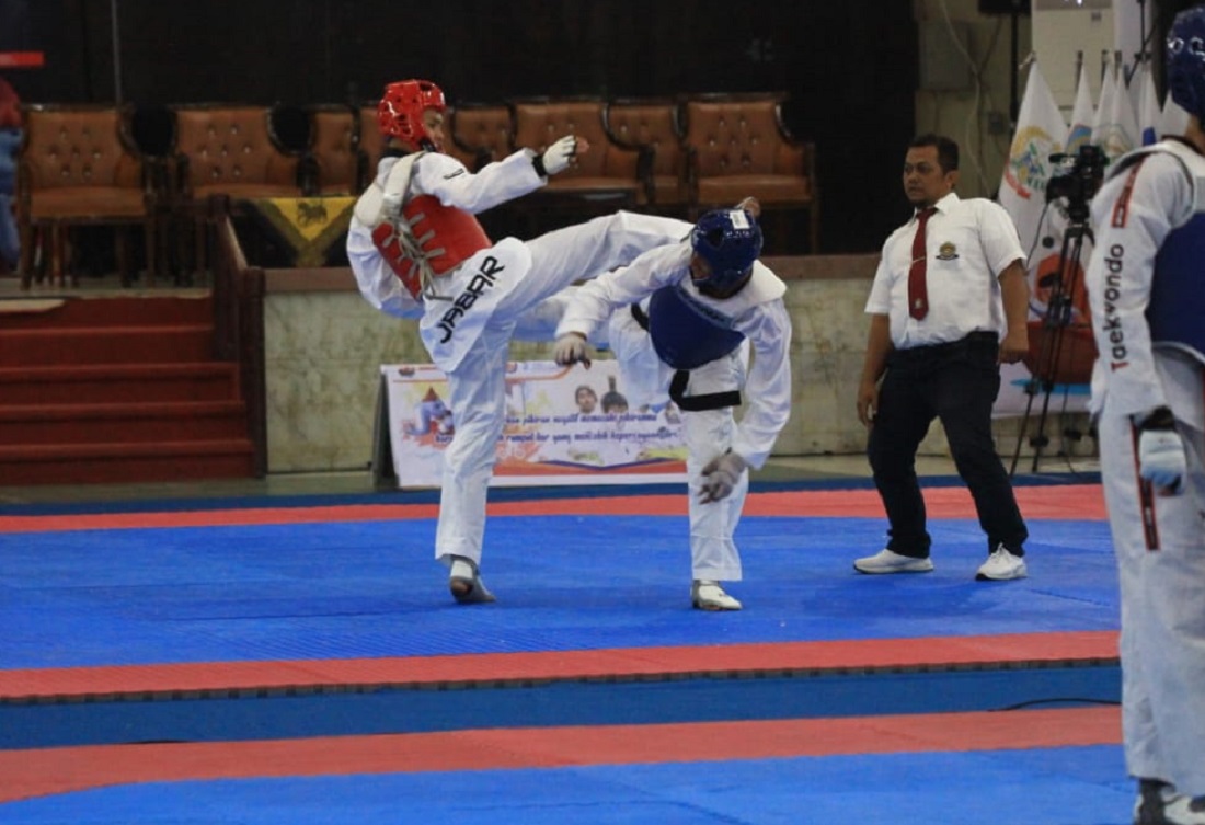 Jawa Barat Juara Umum Popnas 2023 Cabang Taekwondo, Ini Rerkor yang Dicapai