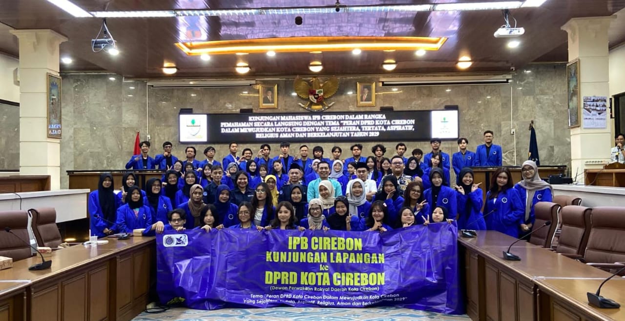 Studi Lapangan IPB Cirebon, Dalami Tugas dan Fungsi Legislatif