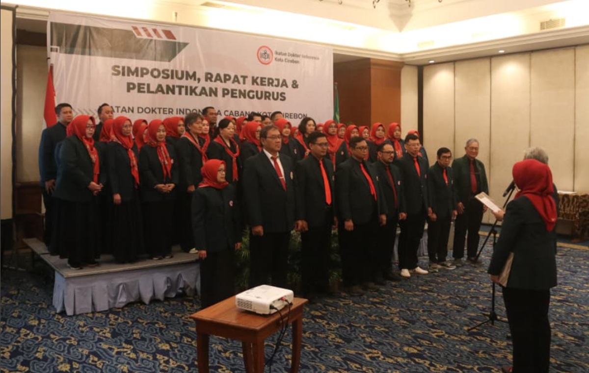 Pelantikan IDI Kota Cirebon 2025–2028, Begini Pesan Penting dari Wali Walikota Cirebon