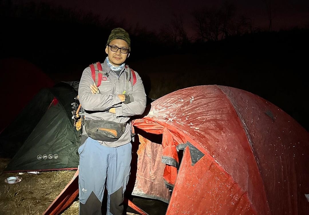 Suhu Dingin, Es Muncul di Pos Kawah Burung Gunung Ciremai, Begini Kesaksian Pendaki