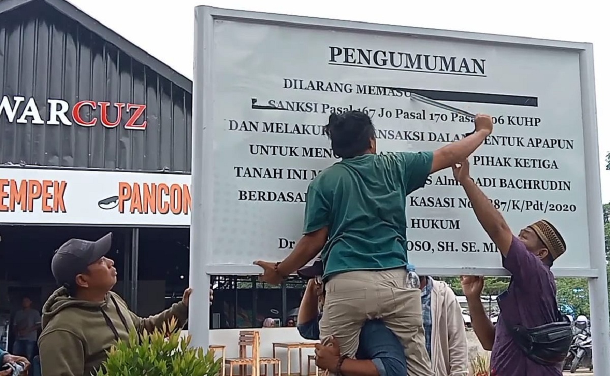 Sengketa Tanah di Jalan Cipto Cirebon, Edi Hunter: Patuhilah Hukum yang Berlaku