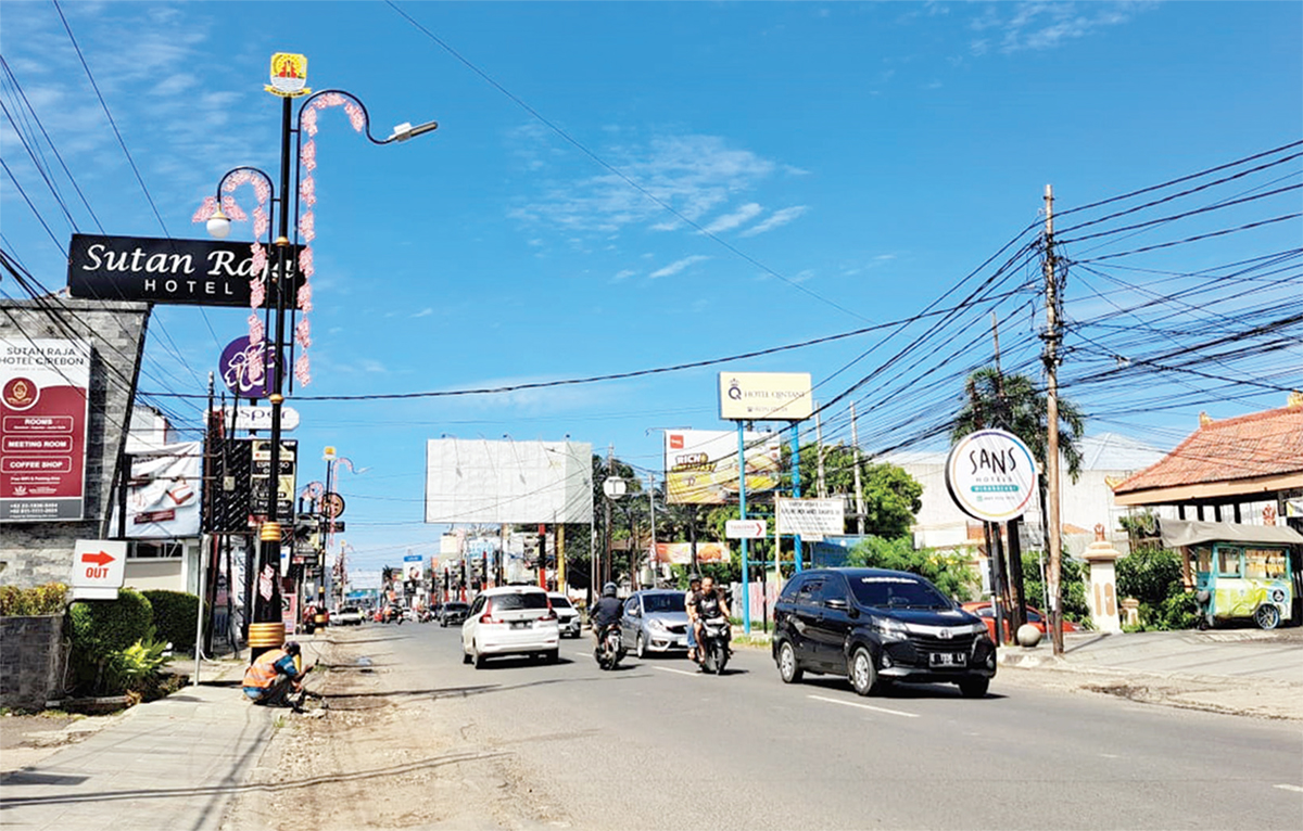 Pemerintah Percantik Jalan Tuparev Cirebon, Ada yang Beda?
