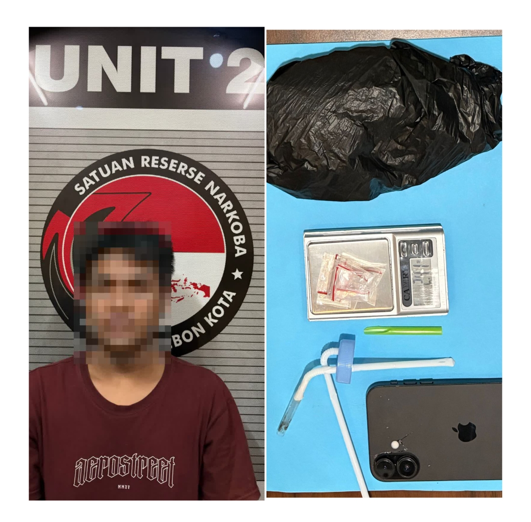 Berkat Laporan Warga, Polisi Tangkap Terduga Pengedar Sabu di Jalan Cirebon–Indramayu