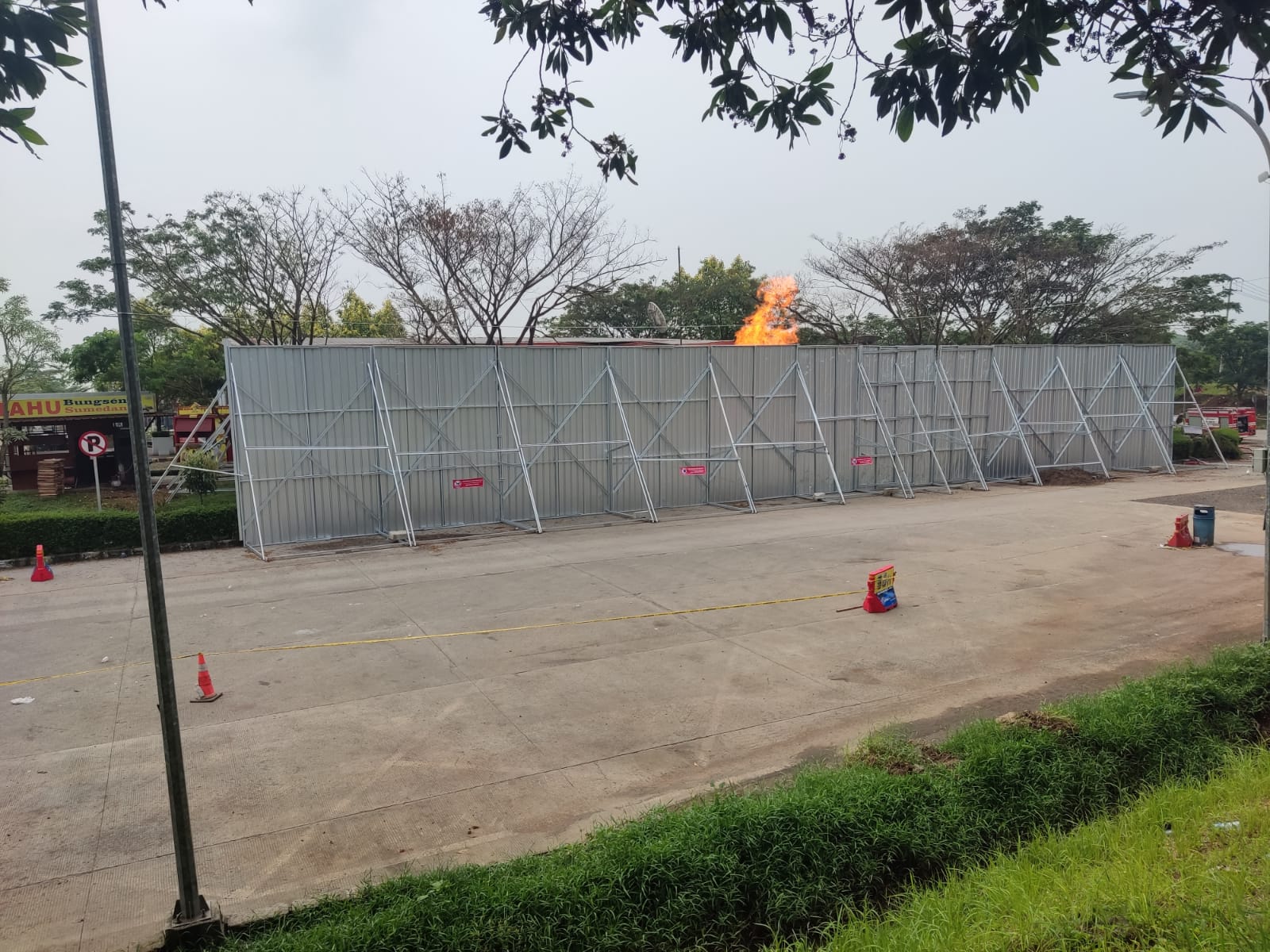 Tangani Semburan Api di Rest Area, Pengelola Tol Cipali Lakukan Langkah Ini 