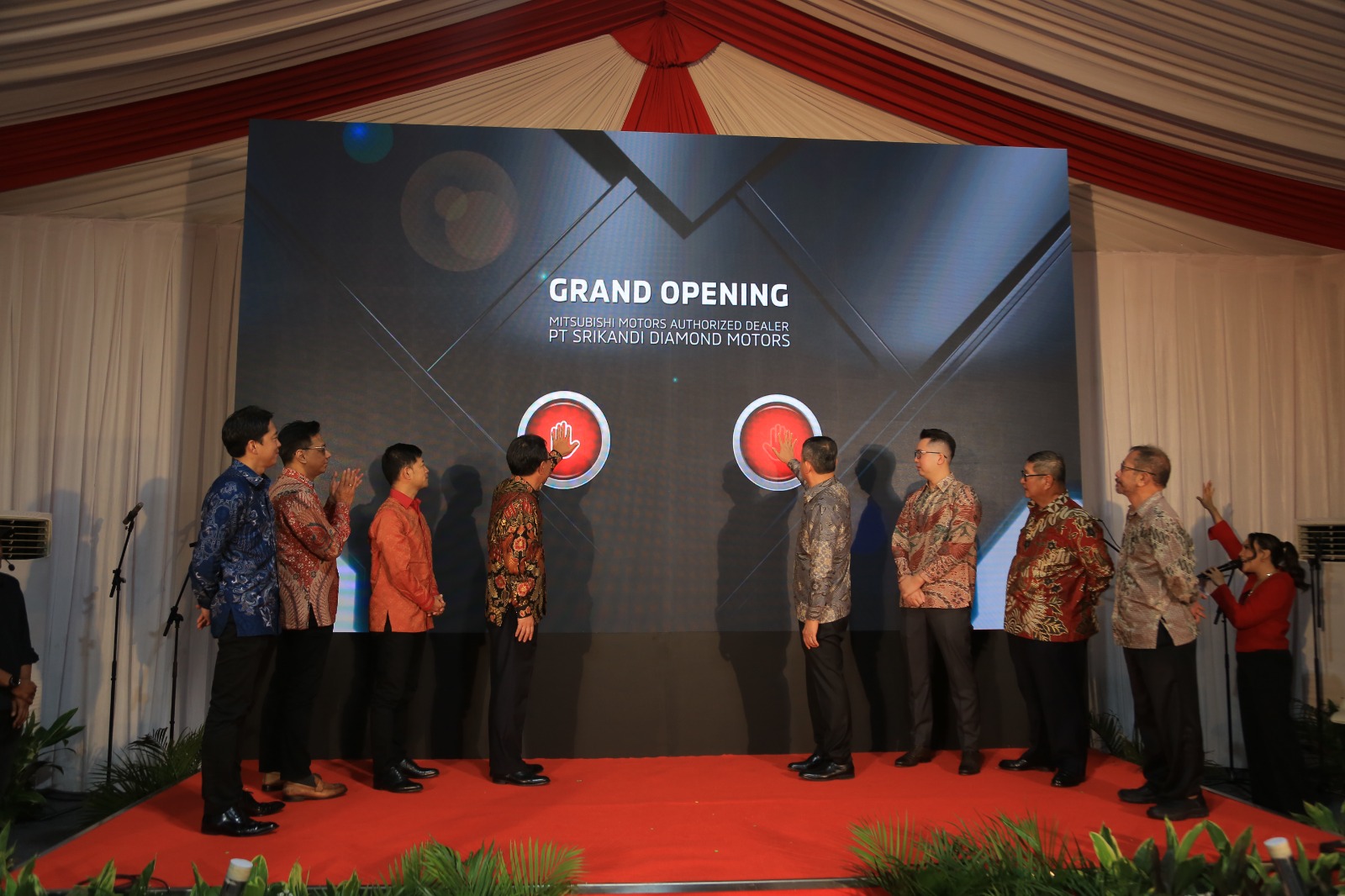 Peresmian Diler Mitsubishi Motors yang ke 175 di Indonesia Bersama Srikandi Group 