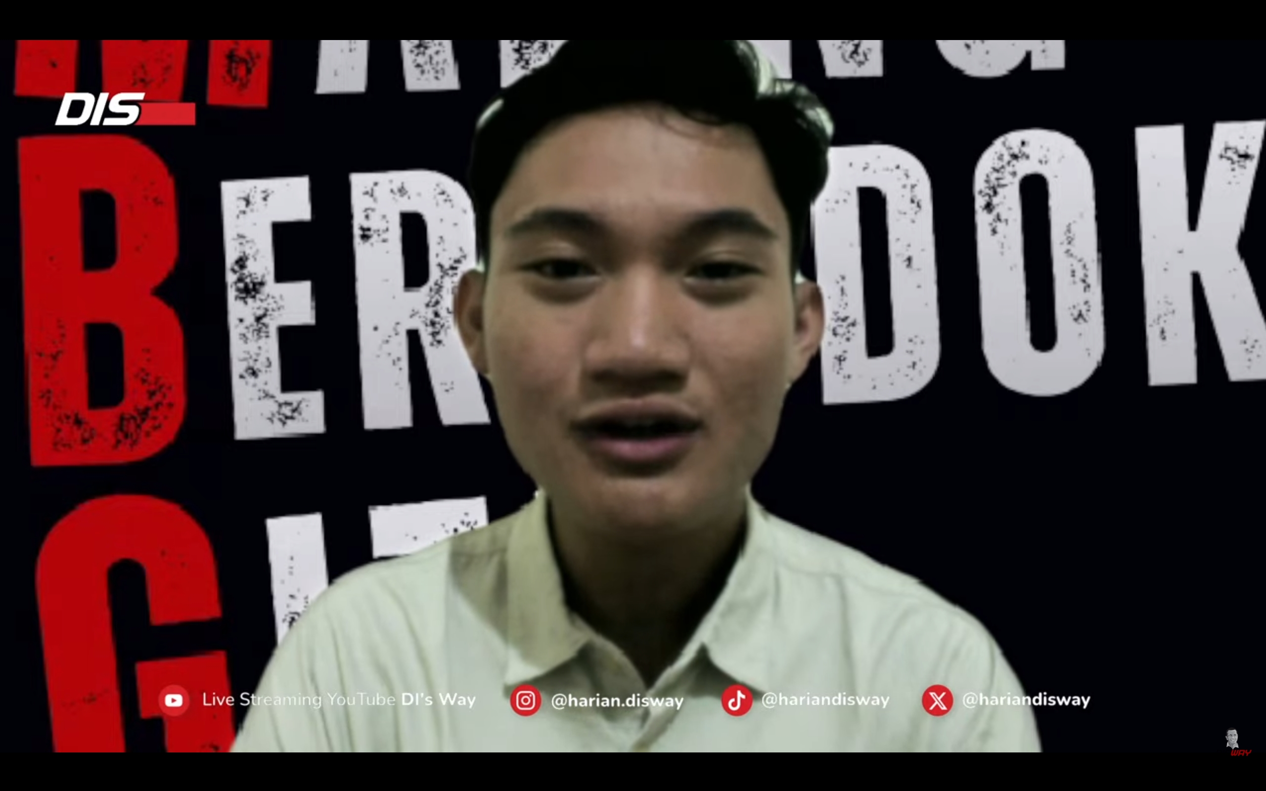 Ketua BEM UGM Tiyo Ardianto Kirim Surat ke UNICEF: Help Us!