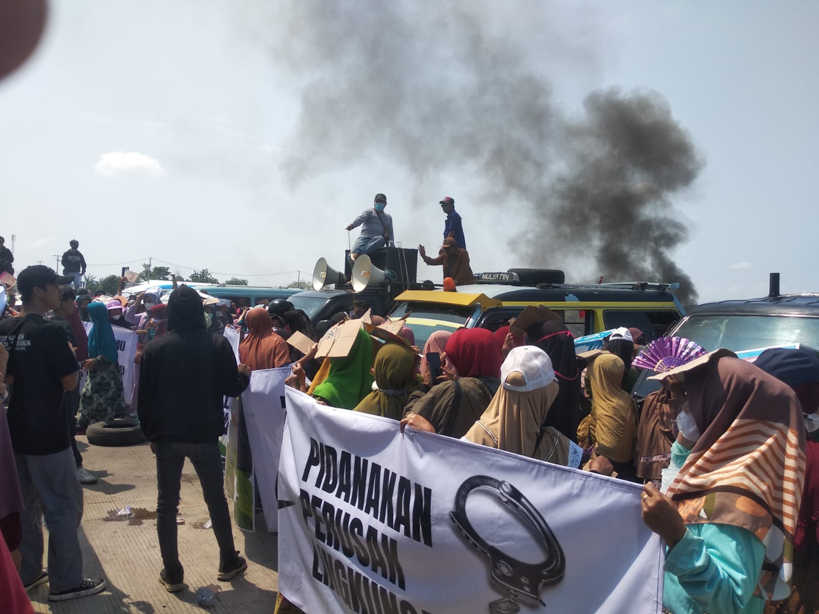 AMCT Kembali Unjuk Rasa di Depan PT Taekwang, Tuntut Pemberdayaan Kearifan Lokal