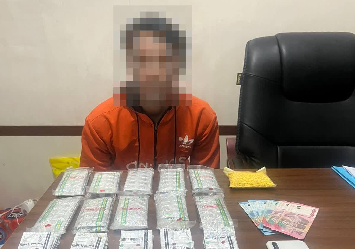 Terbukti Edarkan Ribuan Butir Obat Farmasi Tanpa Izin, Seorang Petani Ditangkap Polisi