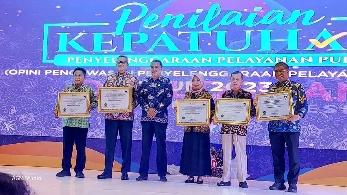 Kota Cirebon Raih Penghargaan Kualitas Tertinggi