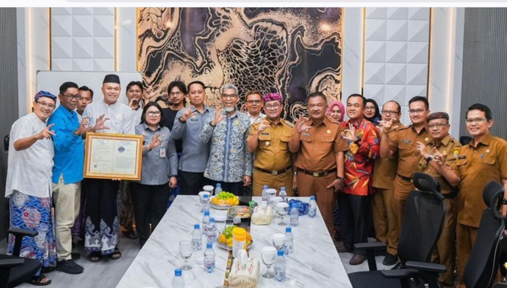 Batik Tulis Waleran Mega Mendung Cirebon Dapat Pengakuan sebagai Indikasi Geografis