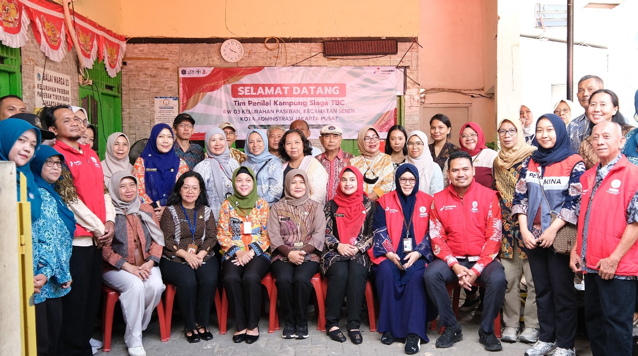 Pertamina Patra Niaga Regional JBB Dukung Kelurahan Paseban Menuju Kampung Bebas TB