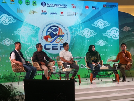 CEF 2022 Dorong Kemajuan UMKM, Arahkan Prinsip Sustainable, Green, Digital dan Ekspor