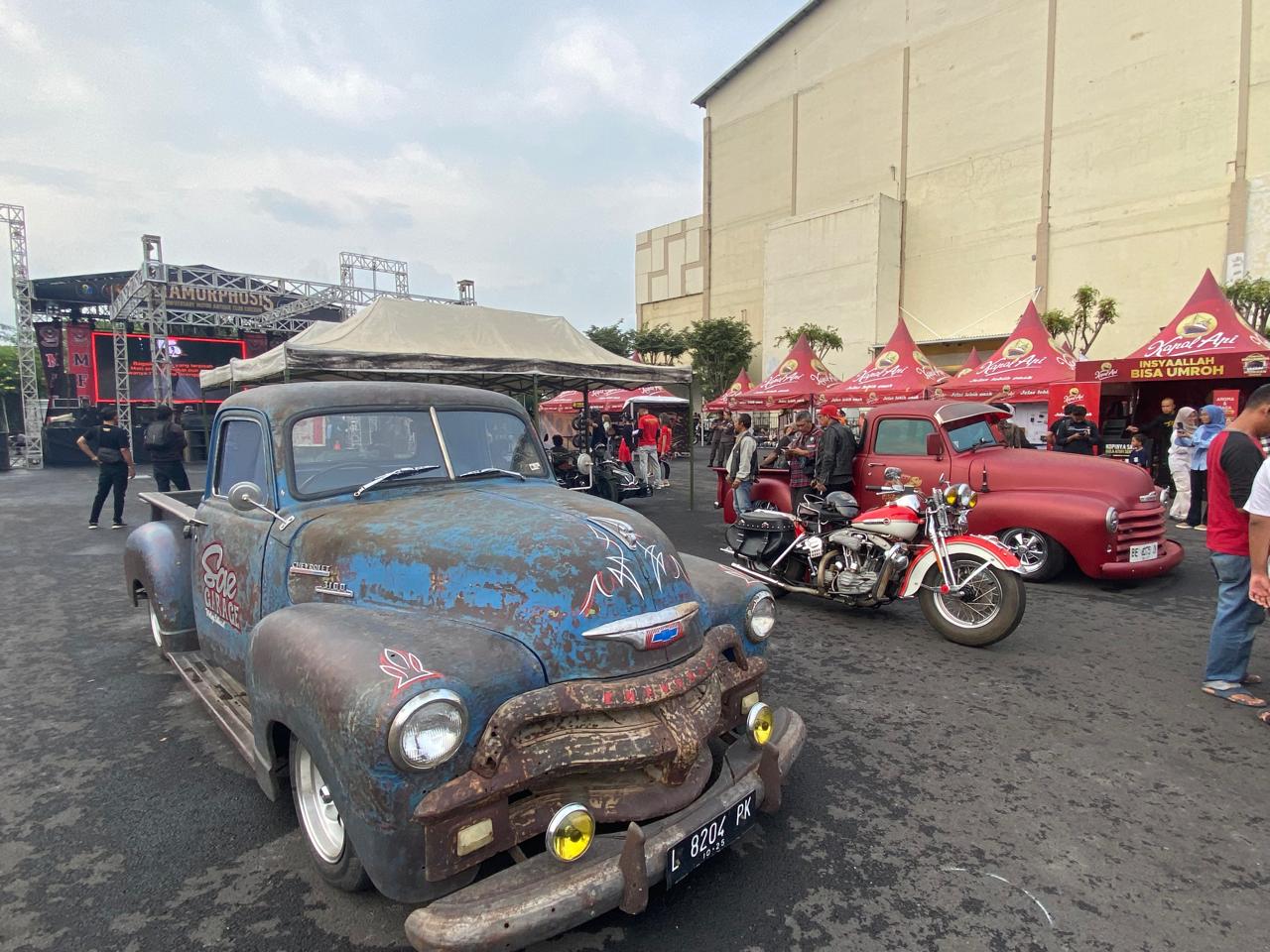 Kendaraan Antik Hadir Meriahkan Ulang Tahun GCM ke-11, Salahsatunya Punya Nilai Sejarah Perjuangan Bangsa