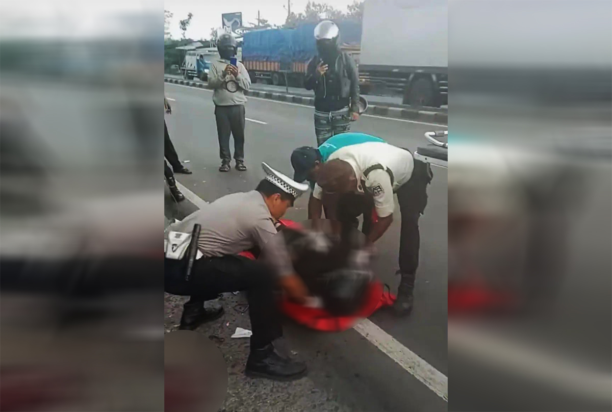 Kecelakaan Hari Ini, Pengendara Motor Meninggal Tabrak Fuso di Tegalgubug Cirebon