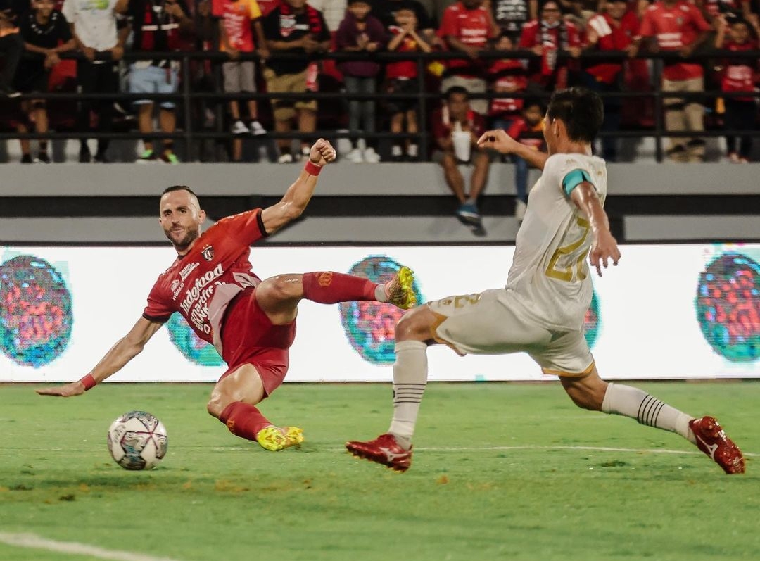 Bali United Mencukur Dewa United dengan Skor 6-0, Spasojevic Cetak Hattrick
