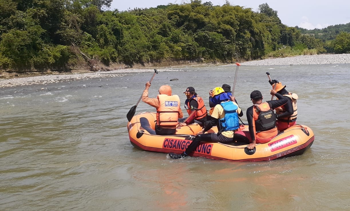 Pencarian Eha yang Tenggelam di Sungai Sisinduk Masih Nihil, SAR Gabungan Bentuk 3 SRU