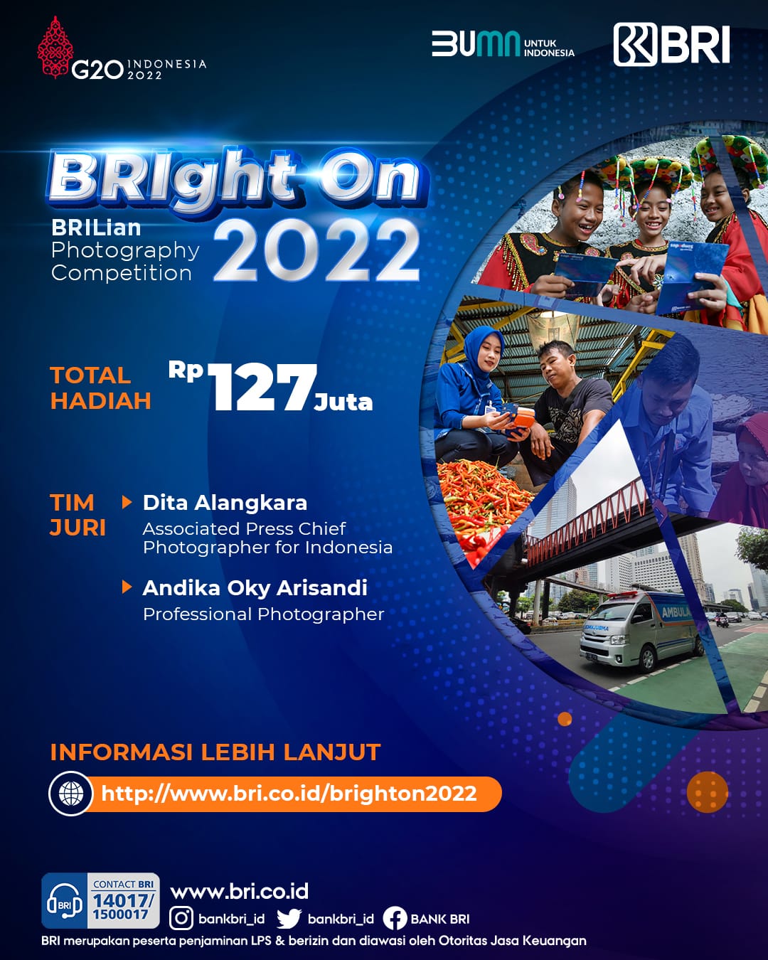 Jelang Perayaan HUT, BRI Gelar Kompetisi Foto BRIGHT ON Berhadiah Total Rp127 Juta