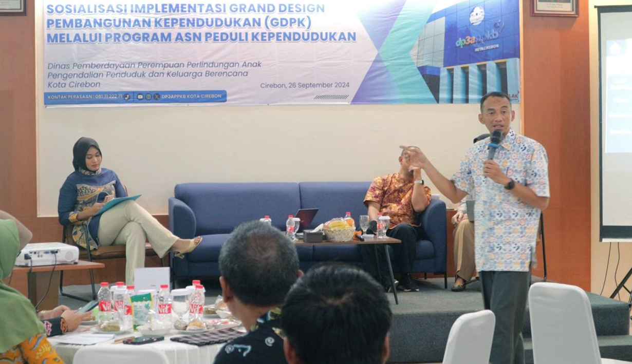 DP3APPKB Susun Grand Design Pembangunan Kependudukan Lima Pilar Kota Cirebon Tahun 2022-2045