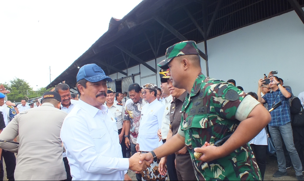 Panen Raya di Lapas Cirebon, Dandim 0614 Dampingi Menteri Imipas Lepas Ekspor Cocoshade