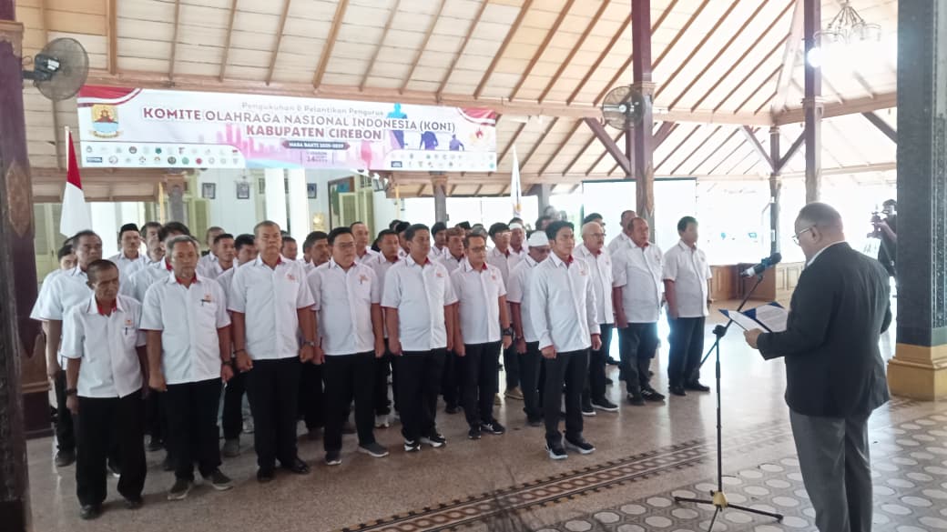 Pasca Dilantik, Inilah 4 Fokus Utama Pengurus KONI Kabupaten Cirebon 2025-2029