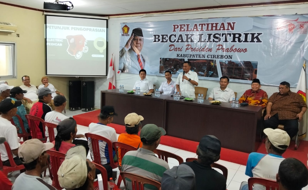 Becak Listrik Resmi Masuk Cirebon: 100 Tukang Becak Mulai Belajar Mengoperasikan