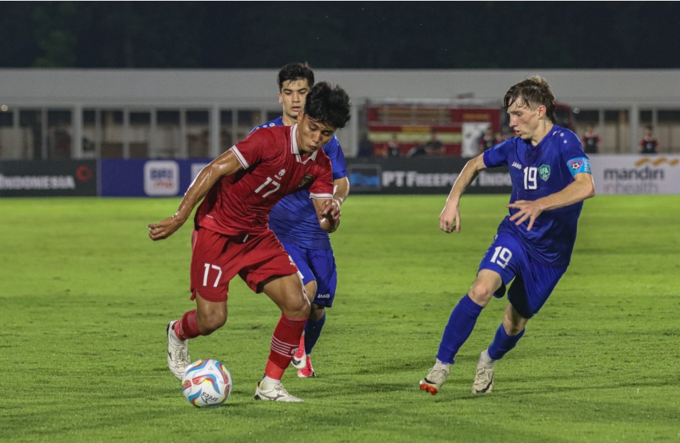 Hasil Akhir Laga Uji Coba Leg Kedua: Timnas Indonesia U-20 Kalah 2-3 dari Uzbekistan