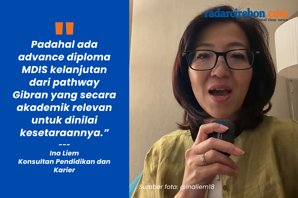 Ina Liem Respons Putusan MK Soal Ijazah Gibran Disebut Tidak Ada: Dikti Tidak Dipanggil di Sidang