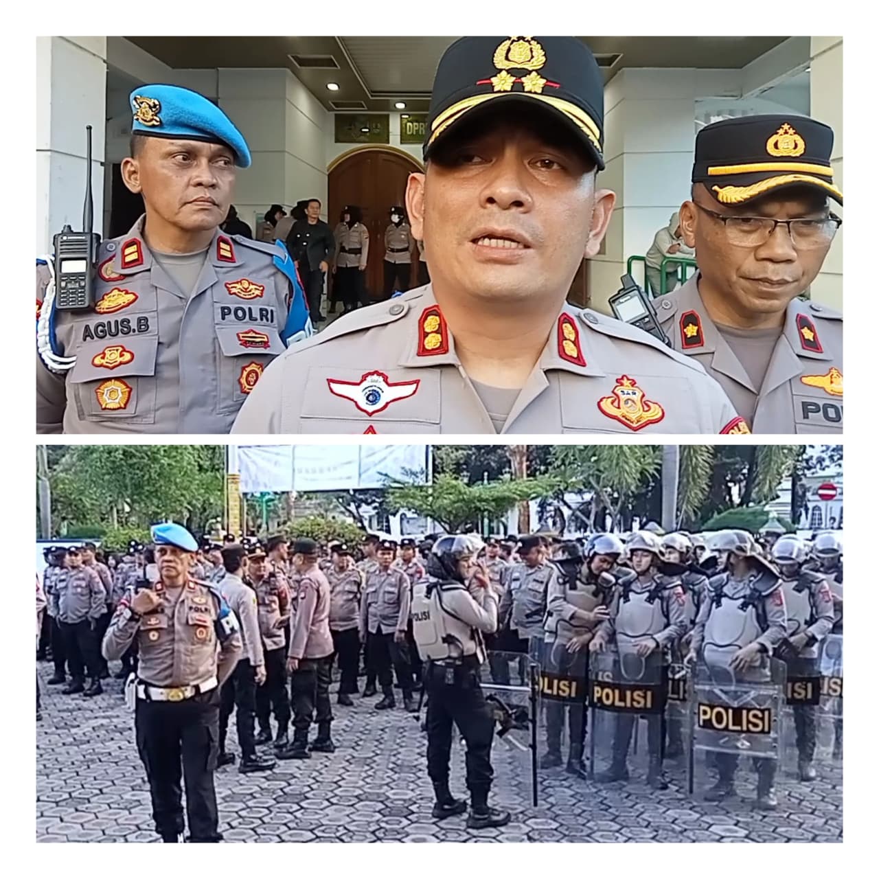 Demo Hari Buruh di Cirebon Diwarnai Bakar Ban, Polisi Pastikan Kondusif