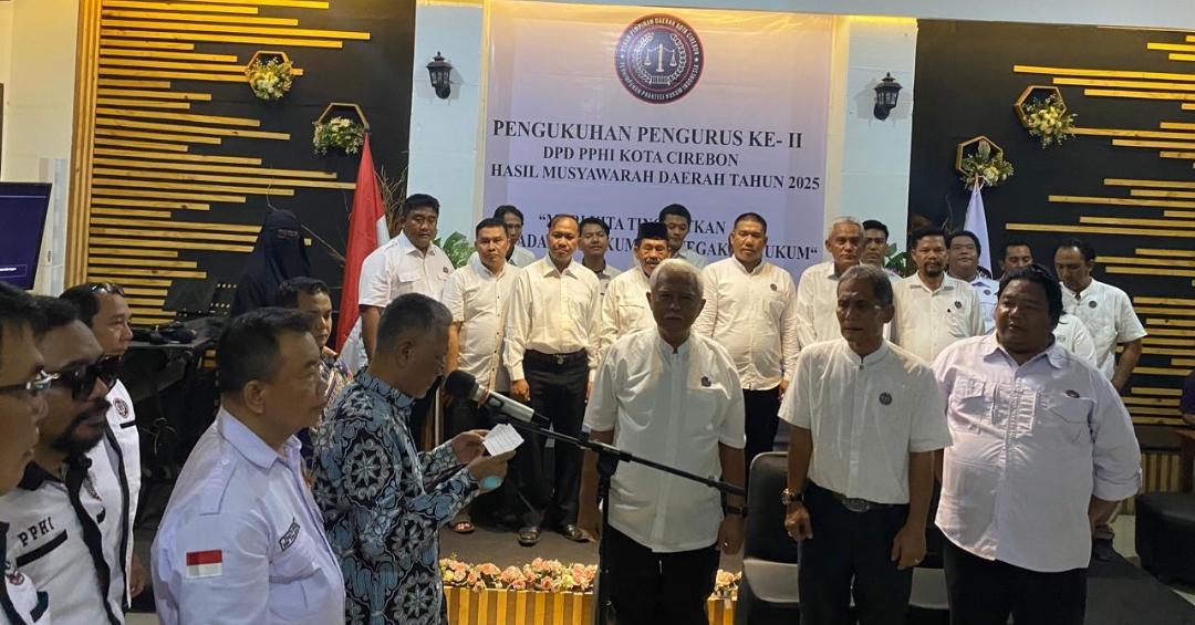 Resmi, Pengurus DPD PPHI Kota Cirebon Dikukuhkan, Siap Jadi Mitra Strategis Pemerintah 