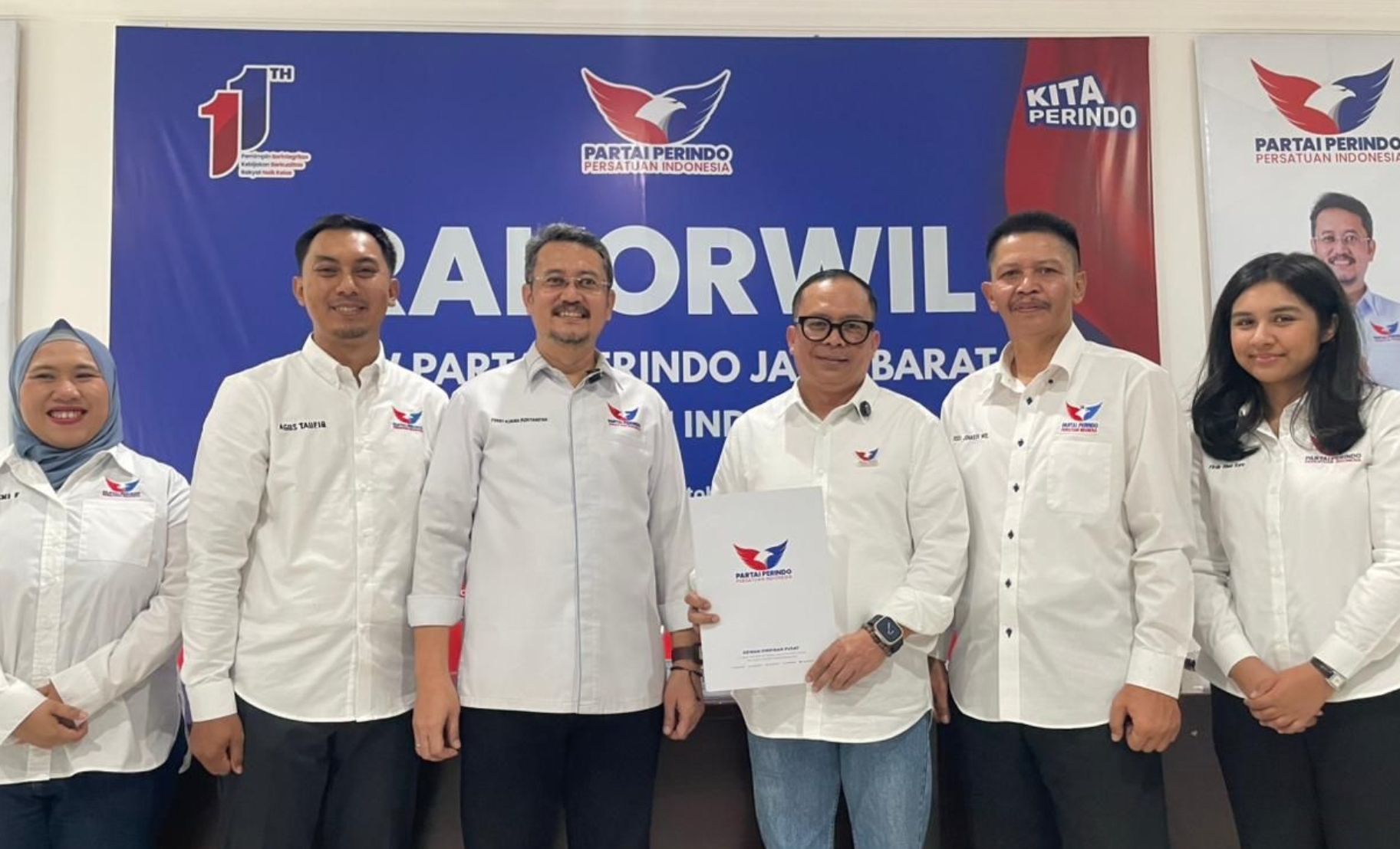 Mantan Ketua KPU Jabar, Rifqi Ali Mubarok, Pimpin DPW Perindo Jawa Barat