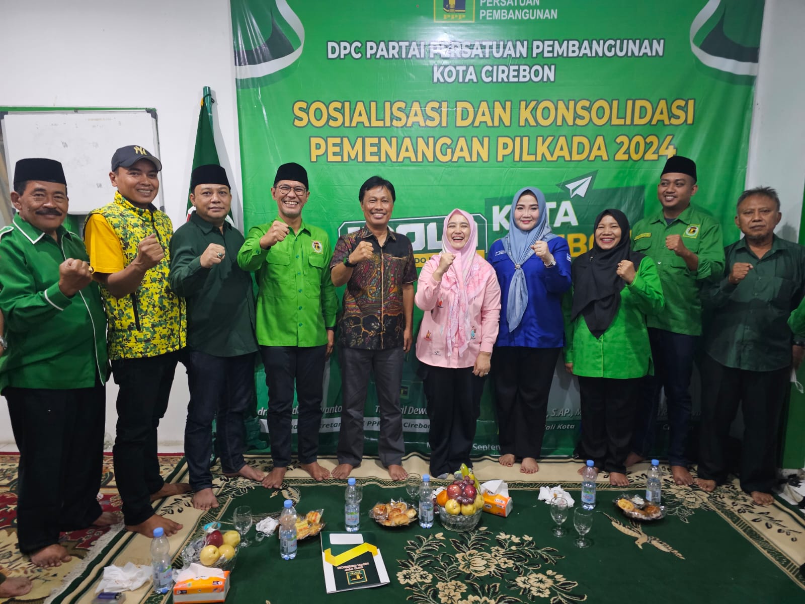 PPP Kota Cirebon Siapkan Perangkat Pemenangan Pasangan Idola di Pilkada 2024 