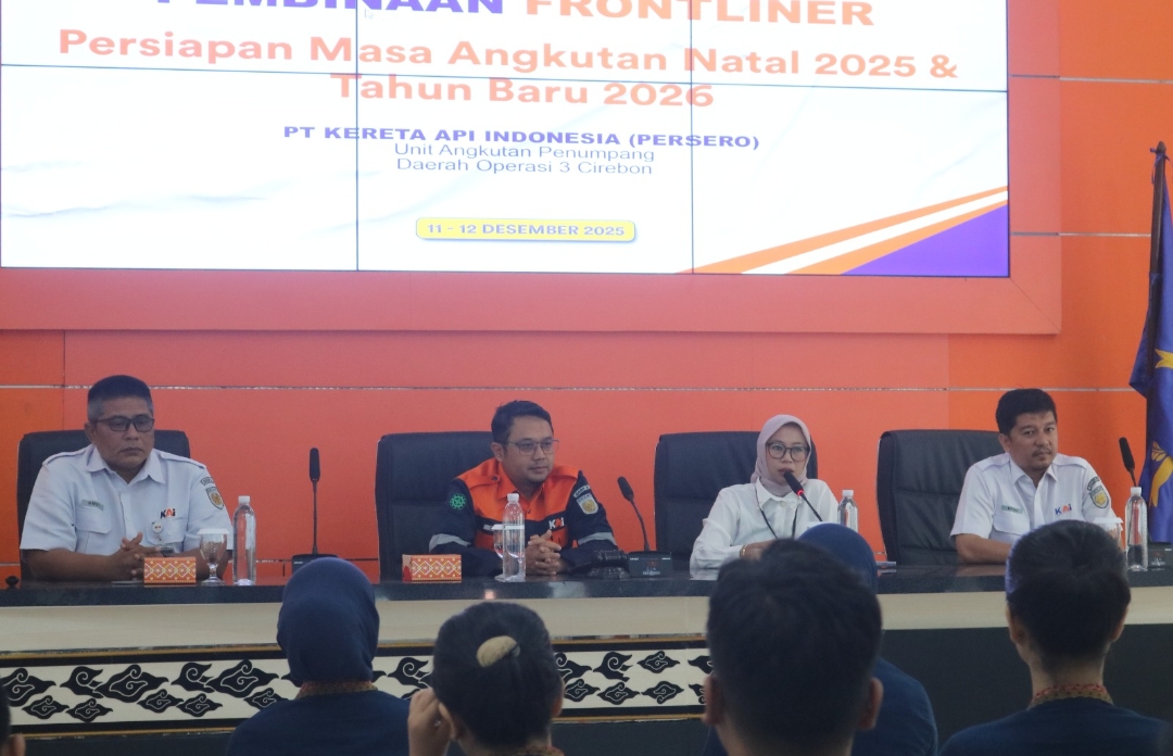 Pembinaan Frontliner, Upaya KAI Daop 3 Cirebon Tingkatkan Kualitas Layanan Selama Nataru
