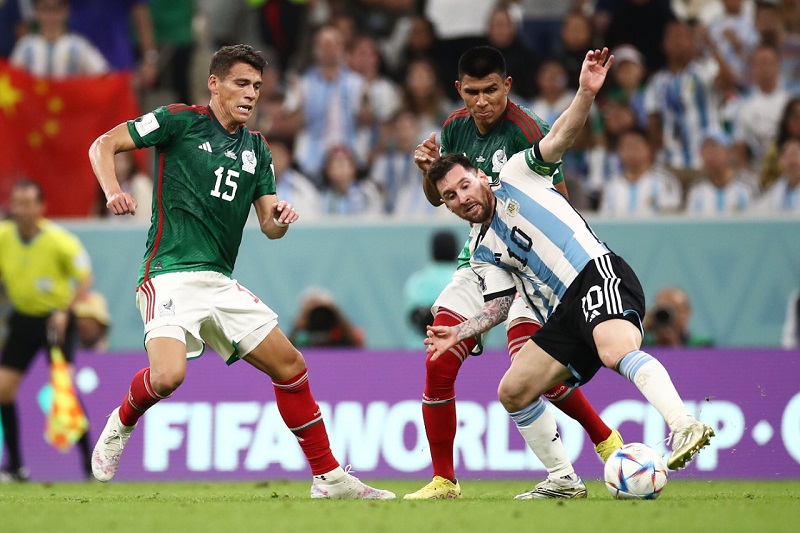Argentina Sukses Kalahkan Meksiko 2-0, Messi Bubukan Nama di Papan Skor 