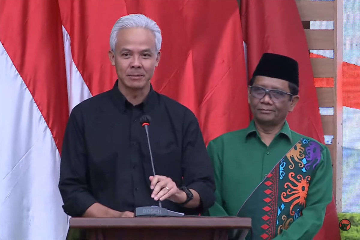 Pernyataan Perdana Duet Ganjar Pranowo dan Mahfud MD, Simak Kata-katanya, Ada Hal Penting