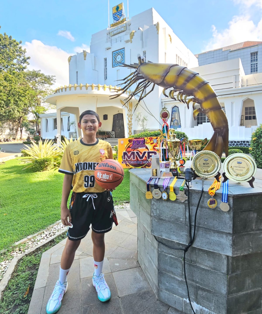 Arkan Zhafran Al Ghazam, Pelajar dan Atlet Basket Potensial Asal Cirebon yang Punya Prestasi Internasional