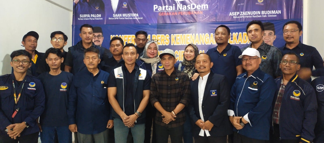 Partai NasDem Jaya di Pilkada Kabupaten Cirebon, Asep: Mari Bersatu Membangun Daerah