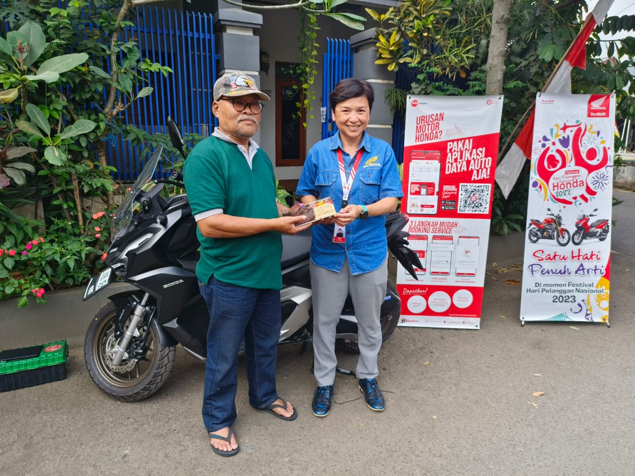 Peringati Hari Pelanggan, DAM Sapa Konsumen Setia Honda