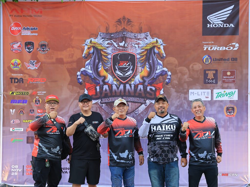 Jambore Nasional Honda ADV Indonesia Keempat Digelar di Kuningan Jawa Barat