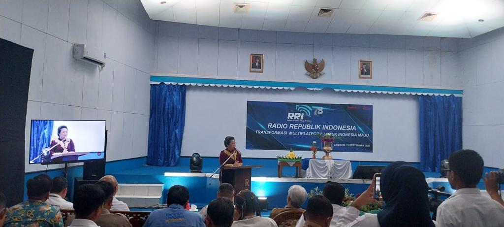 78 Tahun RRI Bertransformasi Multiplatform Untuk Indonesia Maju  