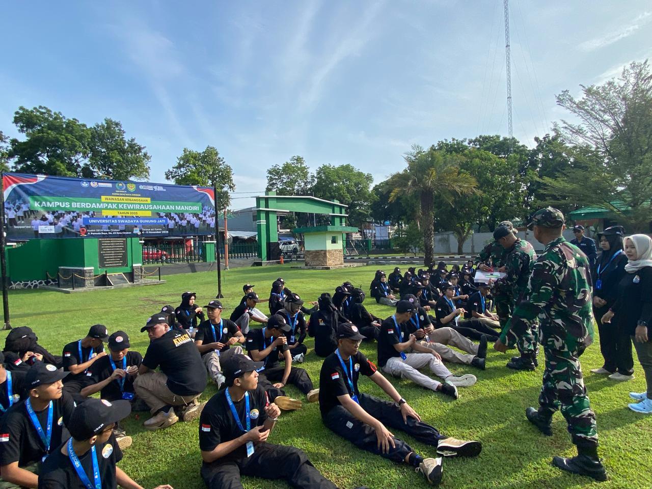 UGJ Gandeng Kodim 0614 Berikan Wawasan Kebangsaan  Kepada Mahasiswa Program KBKM