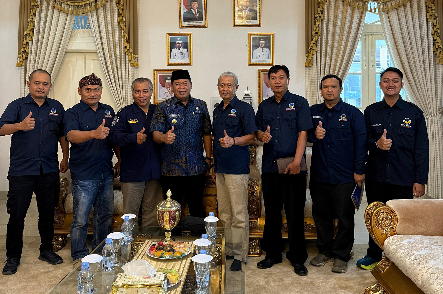 Bupati Majalengka Sambut Baik Pengurus Baru DPD Partai Nasdem