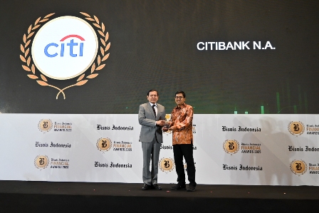 Citi IndOnesia DinObatkan sebagai ‘Best PerfOrmance Bank’ di Bisnis IndOnesia Financial Awards 2025