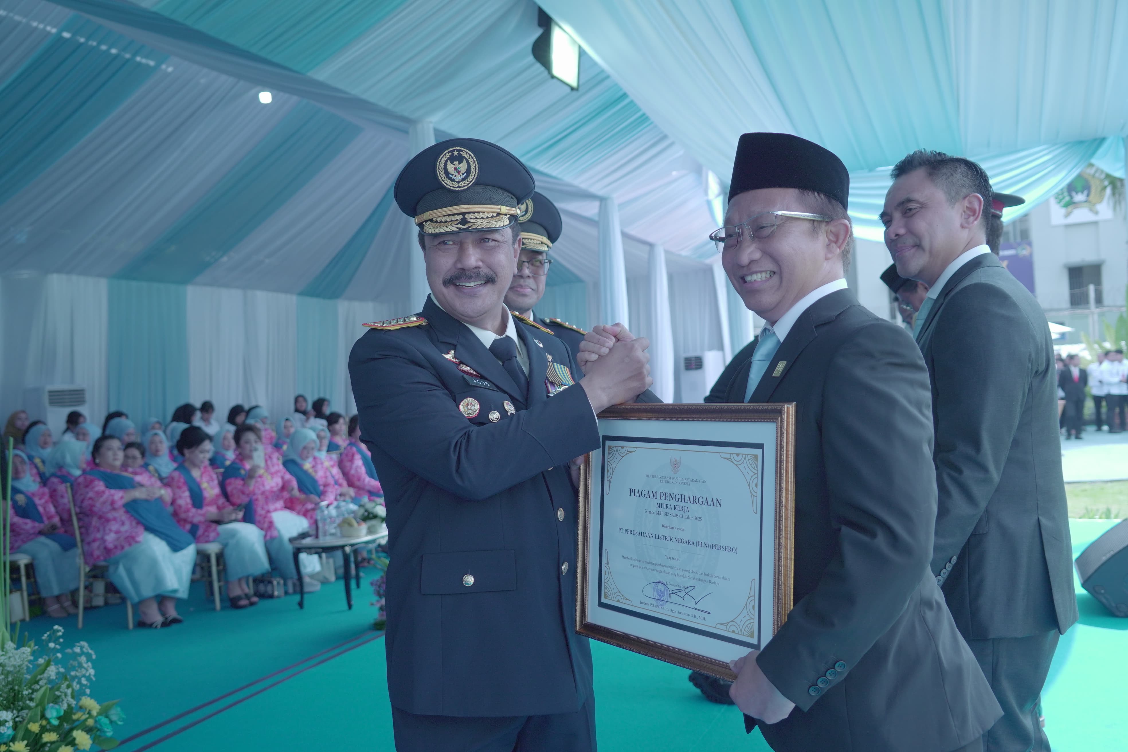 PLN Raih Penghargaan Imipas atas Nusakambangan Berdaya