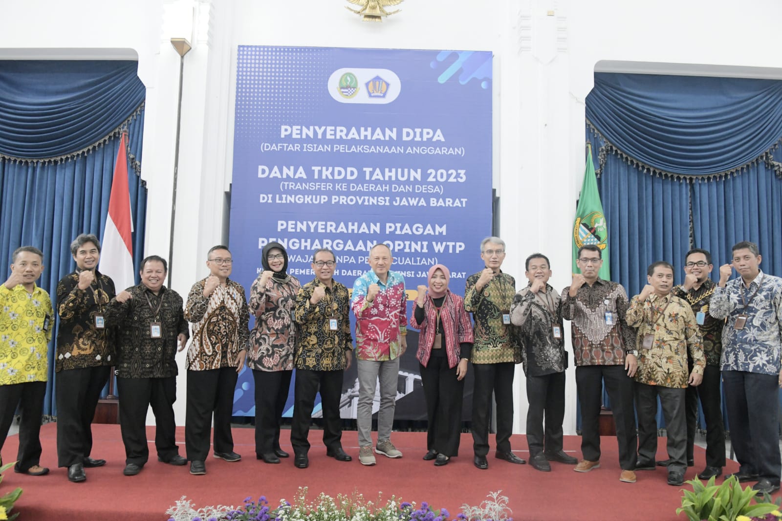 Bupati-Wali Kota se-Jawa Barat Diberi DIPA dan TKD 2023 oleh Pemdaprov Jabar 