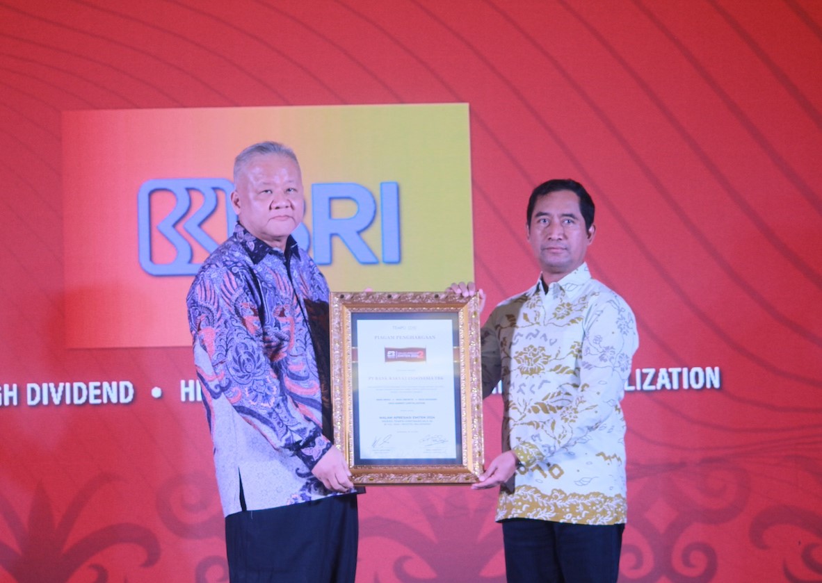 BRI Borong 4 Kategori Penghargaan di Malam Apresiasi Emiten 2024