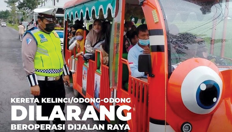 Odong odong di Kabupaten Cirebon Dilarang ke Jalan Raya, Satlantas Kasih Imbauan Begini