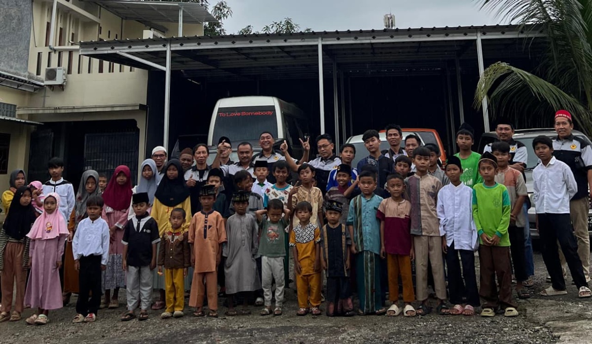 IKC Cirebon Berbagi Berkah Ramadan, Santuni Puluhan Anak Yatim di Gempol