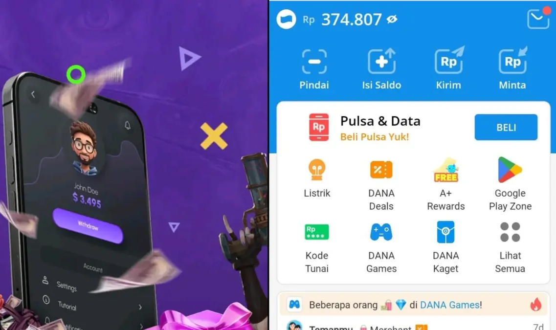 Auto Cuan! Aplikasi Ini Bikin Saldo DANA Cair Tiap Hari, Bisa Dapat Rp400 Ribu Modal Rebahan