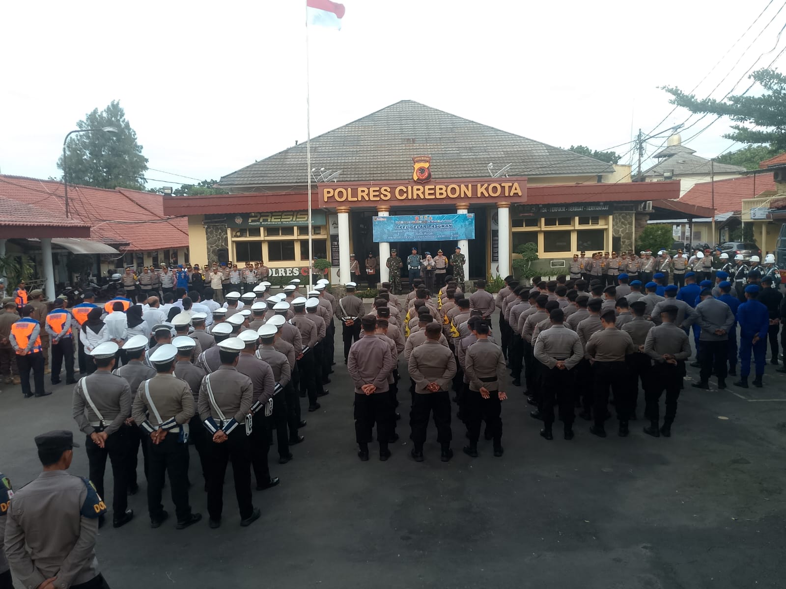 Operasi Lilin Lodaya Dimulai! Polres Cirebon Kota Ungkap  Langkah Pengamanan Nataru